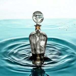 Clear Glass Aerator Decanter 15 3/4" 64oz, 1969 Vintage & Beautiful Barw…